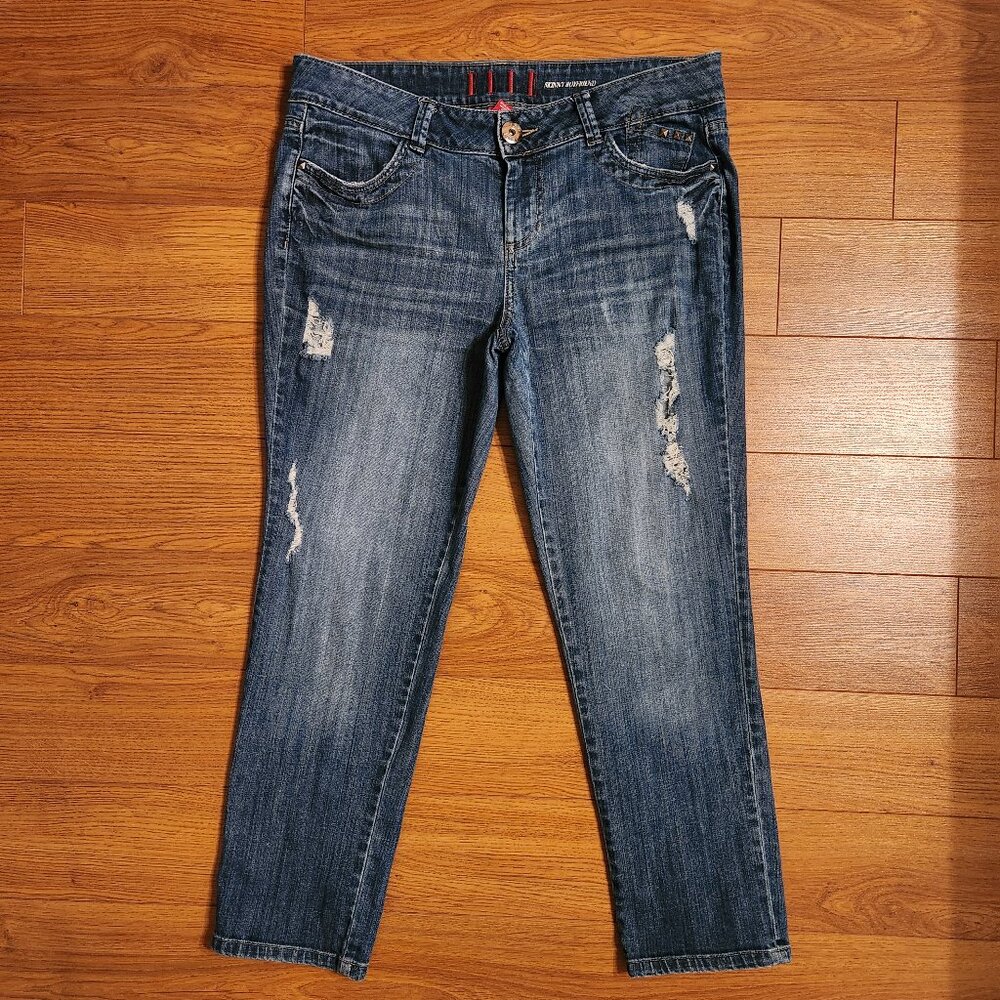 ELLE Skinny Boyfriend Jeans